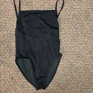 Black swimsuit